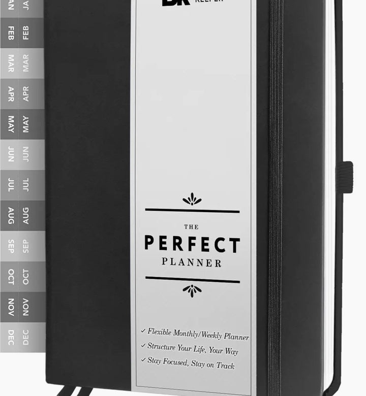 Perfect Planner - Monthly & Weekly (Black)